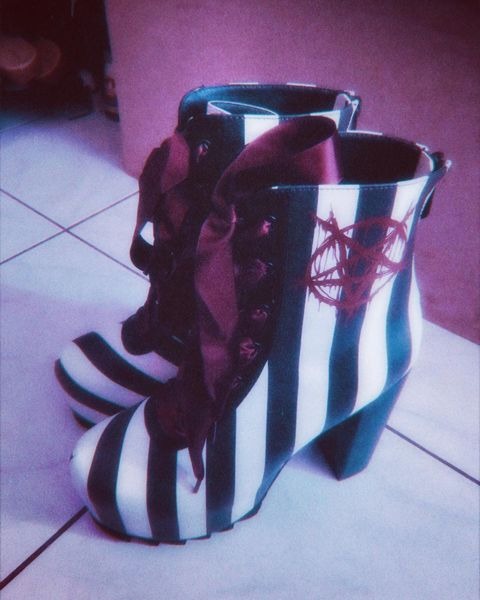 🔥SALE🔥[即納]LOST VEGAS BOOTS / ブーツ【KILL STAR】 | Spider Rock Web