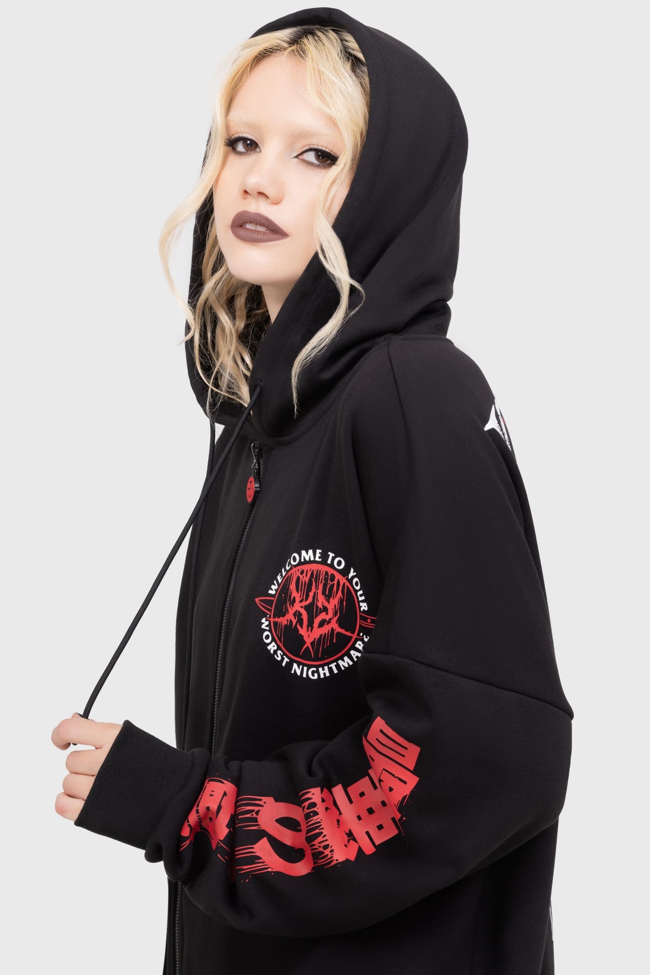 Bleeding Star Clothing ブラックパーカー Bleeding Star Clothing