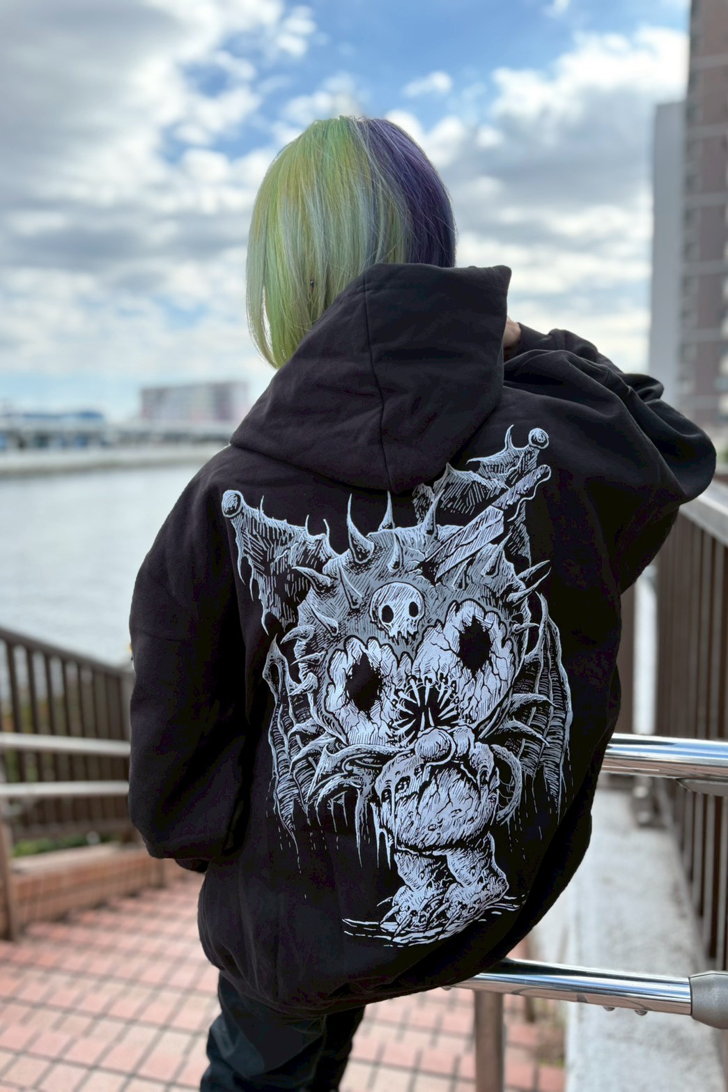 Killromi Hoodie / キルロミ / ZIPパーカー【VampireFreaks】 | Spider