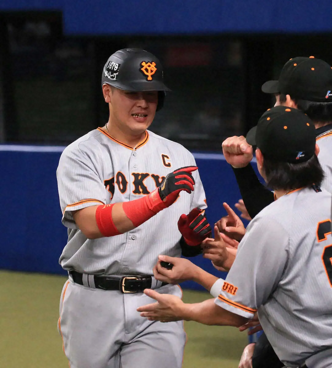 巨人・岡本和真「入って良かった」ミスター超えキング独走40号！坂本