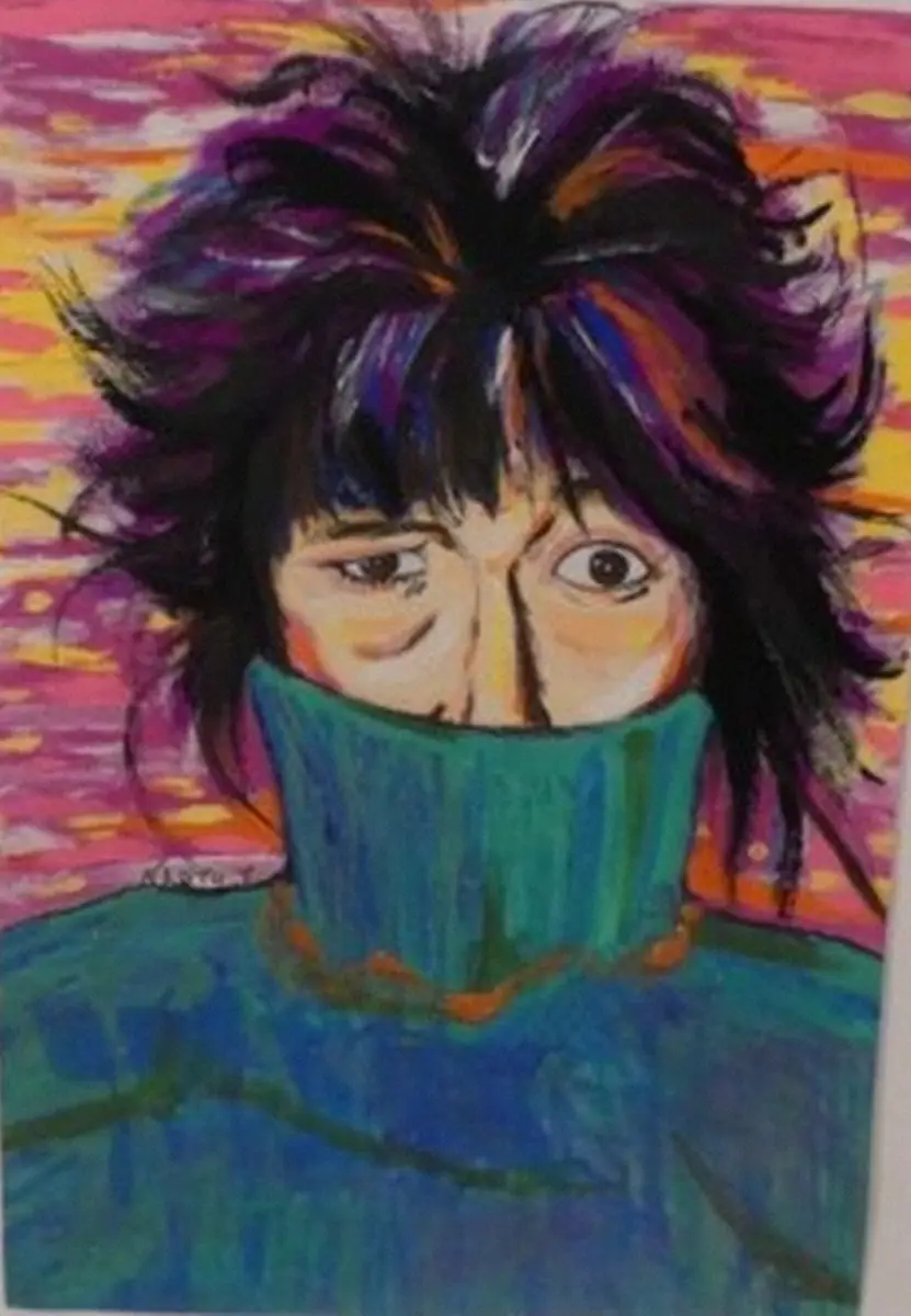 親交のあった忌野清志郎さんを描いた1枚 - スポニチ Sponichi Annex 芸能