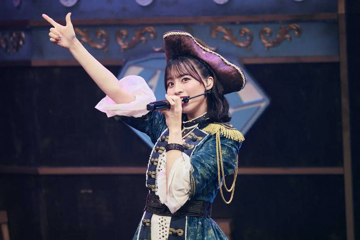 パフォーマンスする≠MEの冨田菜々風（C）YOANI - スポニチ Sponichi