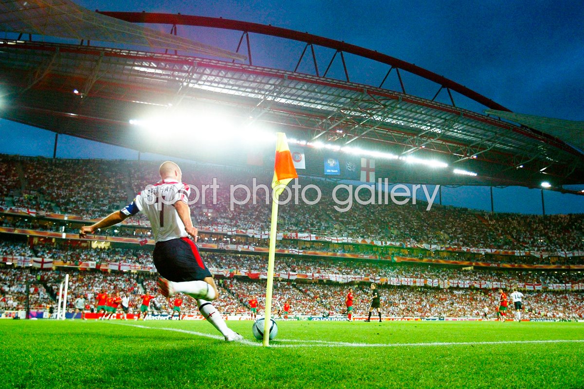 Euro 2004 Print | Football Posters | David Beckham