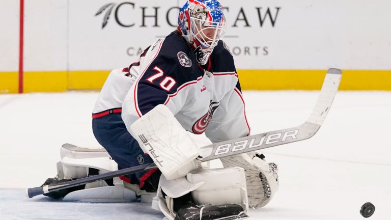 Blue Jackets' Korpisalo a depth goalie option for contenders