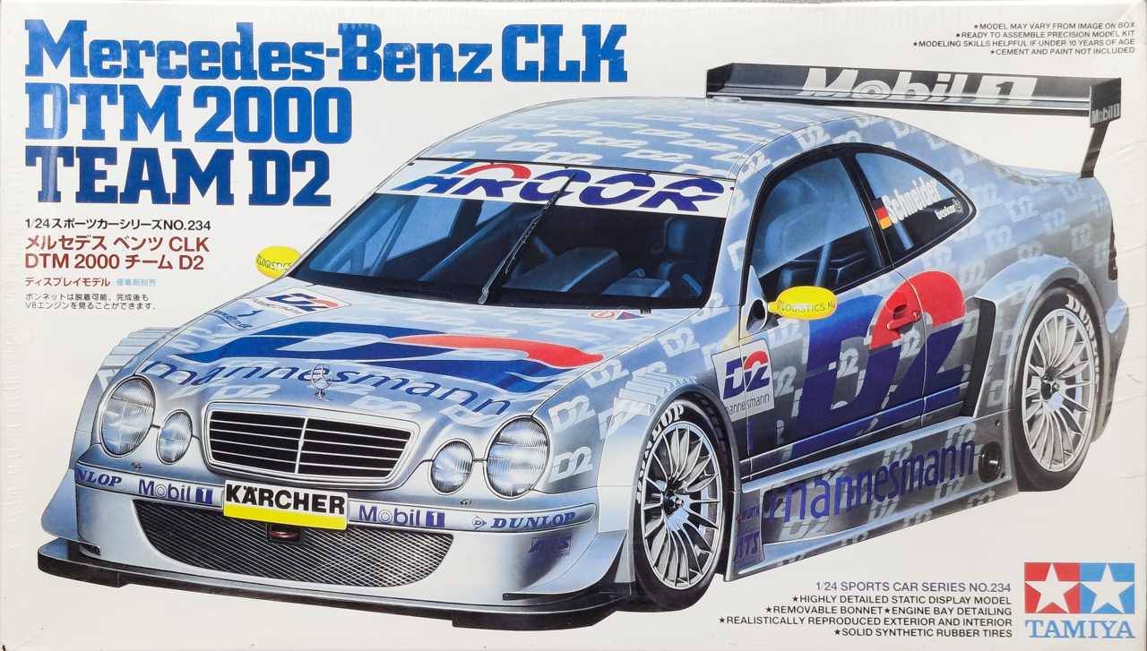 Tamiya Mercedes-Benz CLK DTM 2000 - Team D2 - Spotlight Hobbies