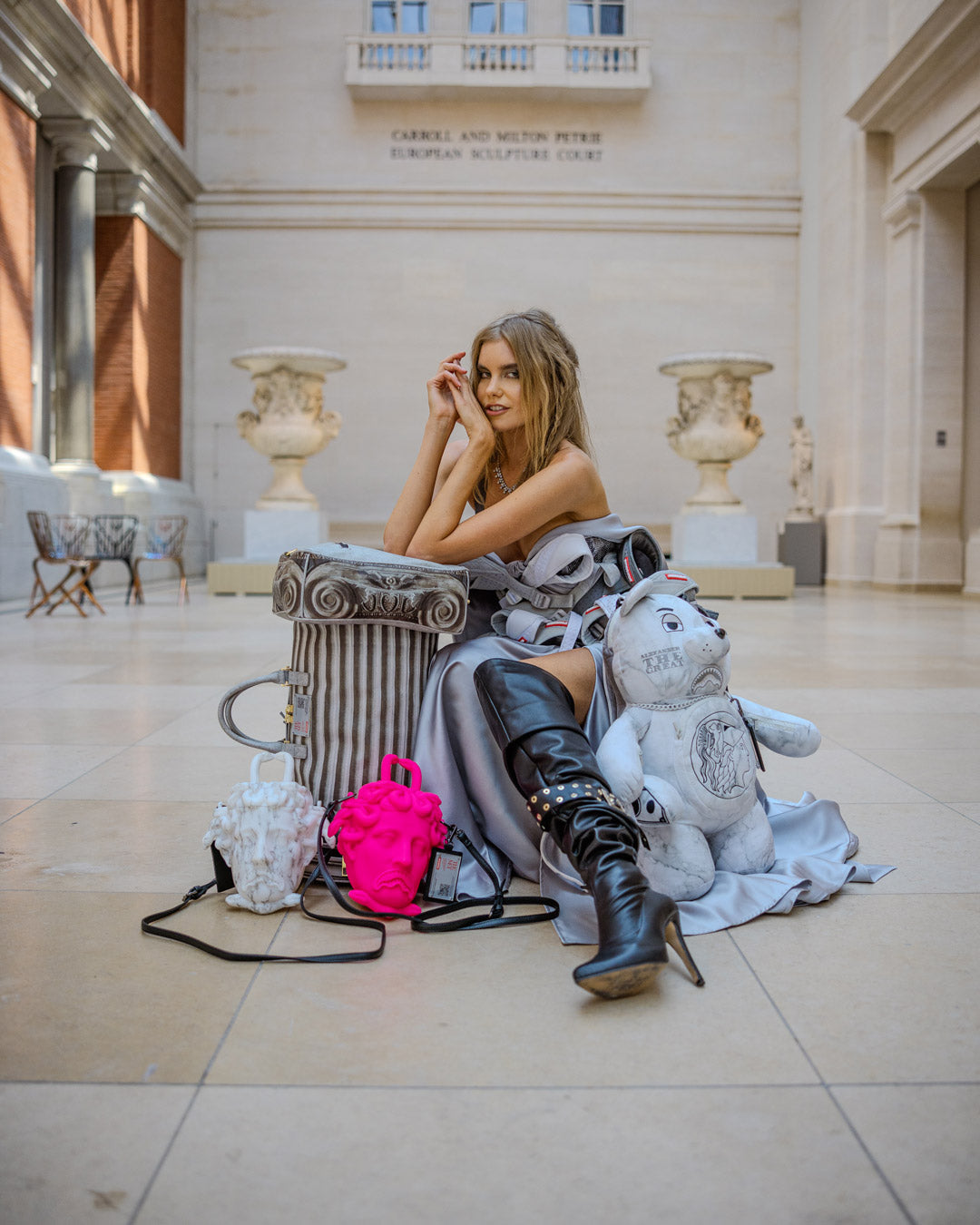 THE MET CANOVA MEDUSA HANDBAG (MARBLE) – SPRAYGROUND®