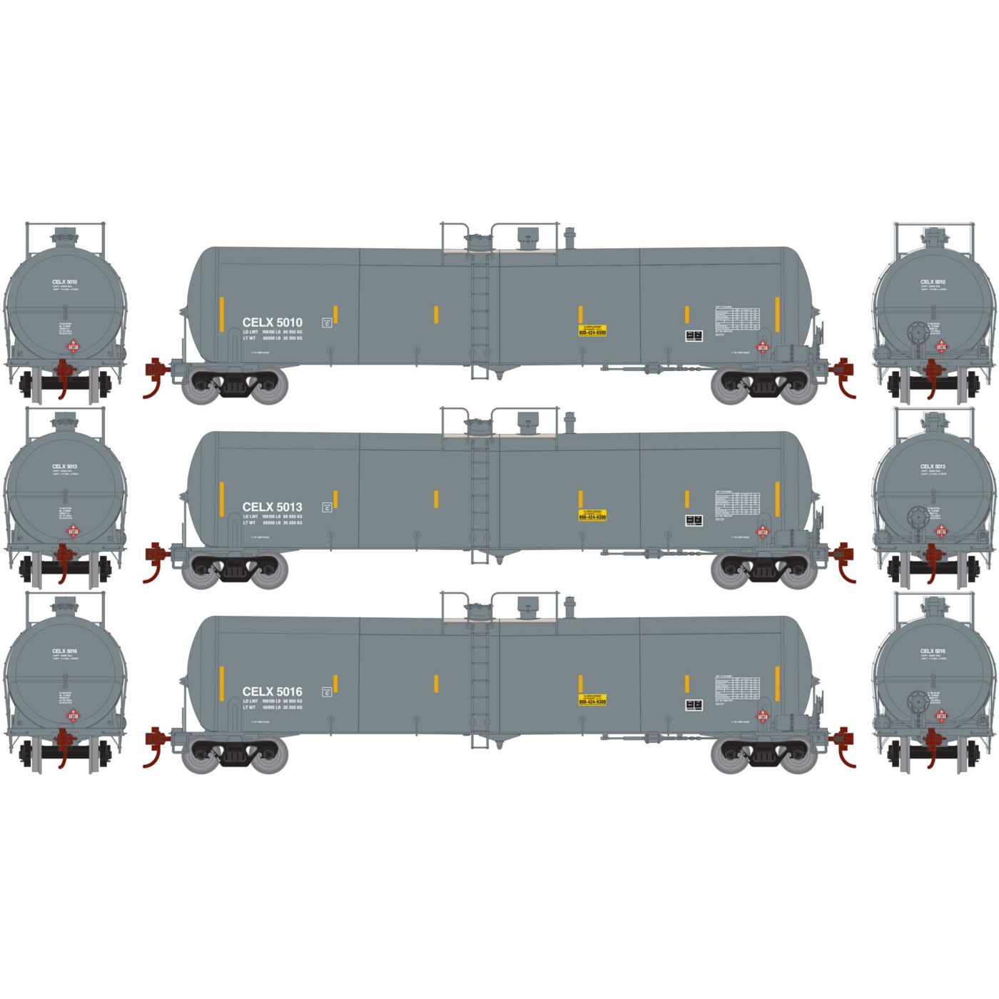 Athearn HO 30,000 Gallon Tank Car Celtran Inc. 