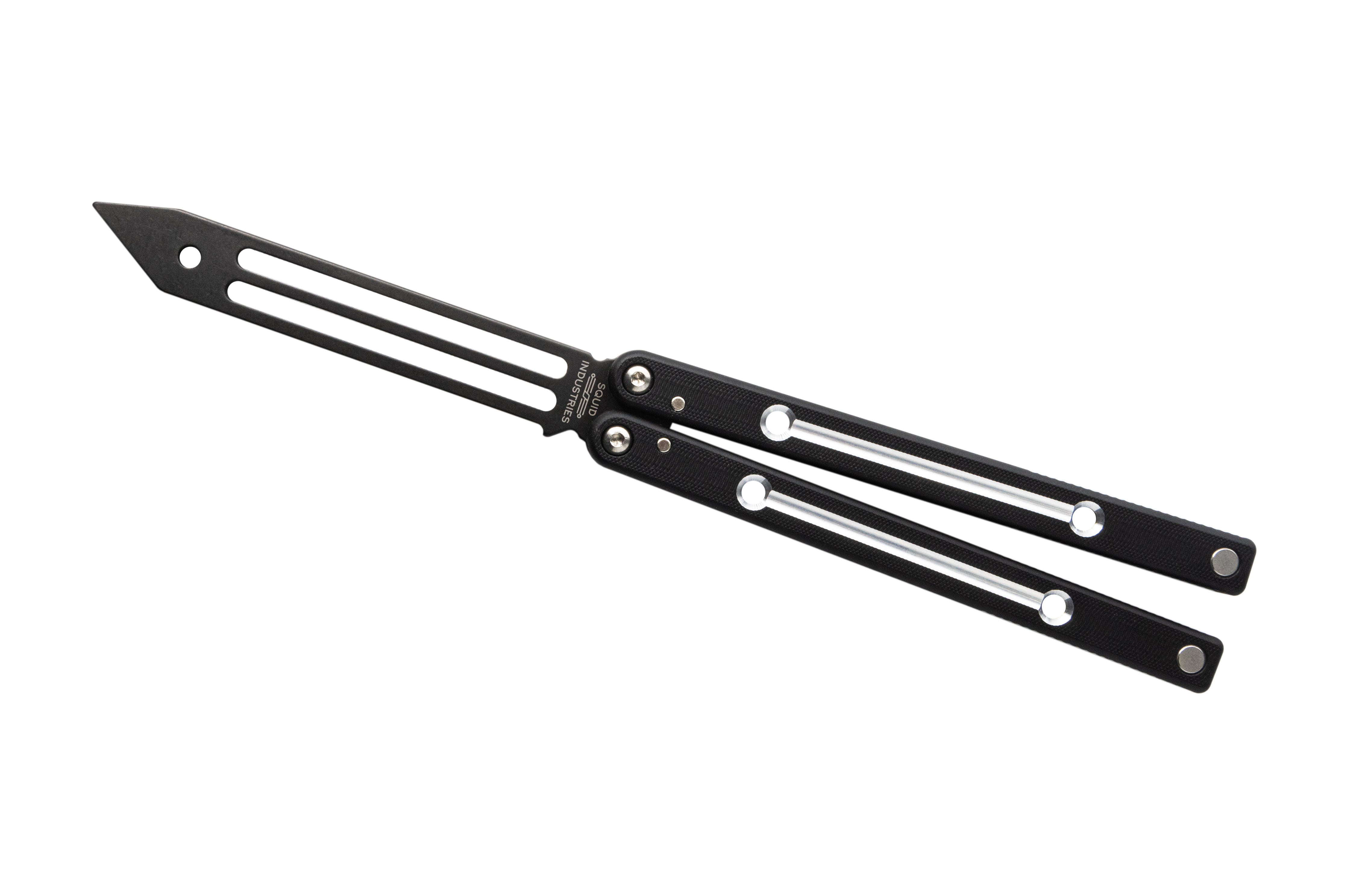 Dual-Tone Squidtrainer V4 Balisong Butterfly Knife Trainer | Squid