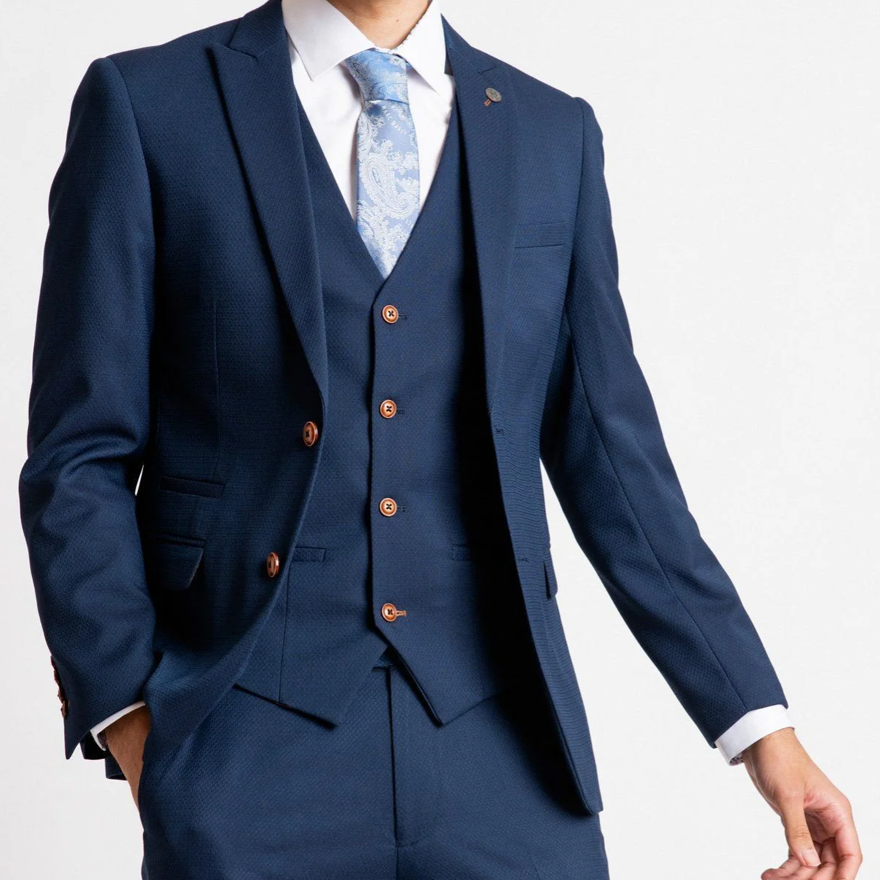 Max Royal 3 Piece Suit - Squires Gentlemens Outfitters