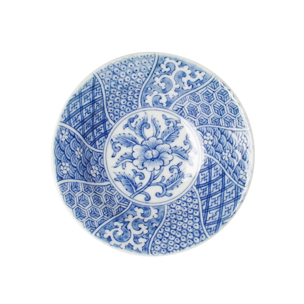 有田焼 染付草花祥瑞 四寸小皿 12cm 幸楽窯の通販｜Studio1156