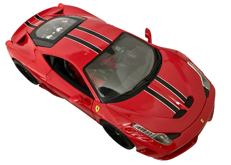 1/18ミニカー「フェラーリ458スペチアーレ」（レッド）ブラーゴ