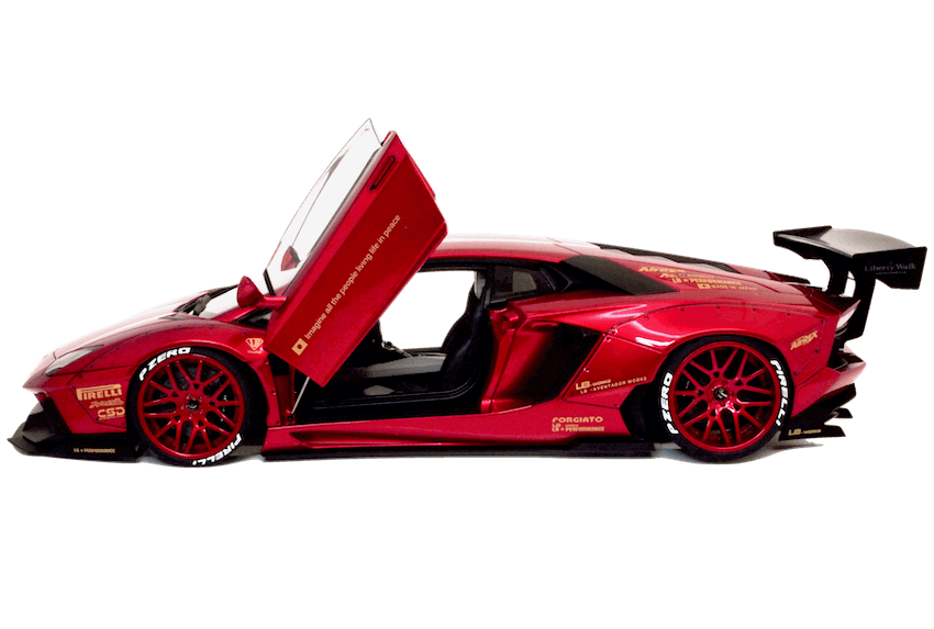 AUTOart 1/18スケール「リバティーウォーク LB-WORKS ランボルギーニ