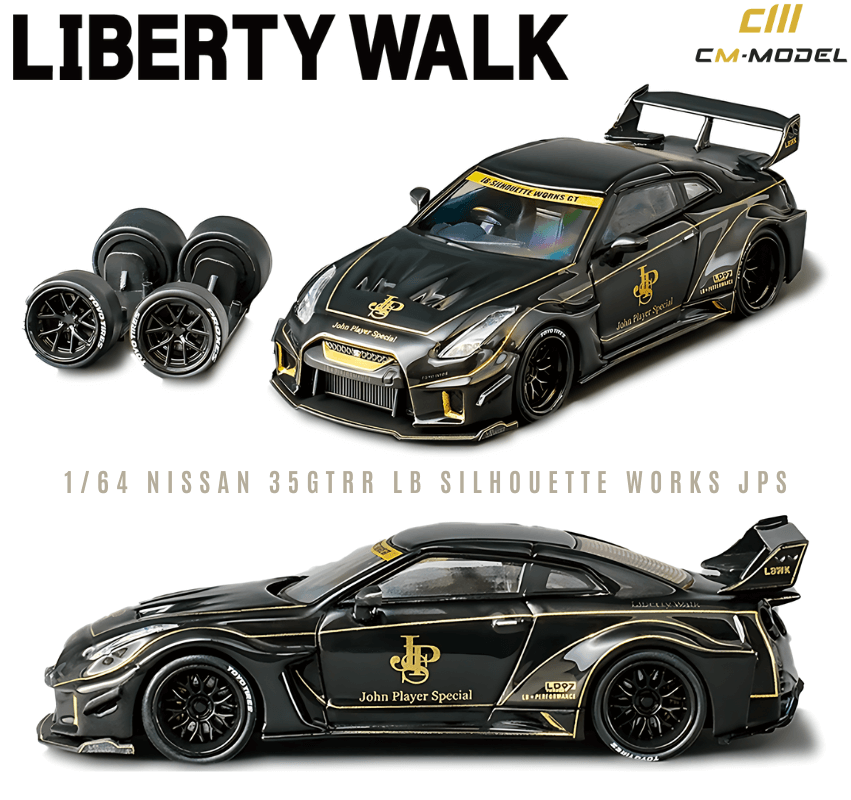 1/64スケール CM MODEL「LB SILHOUETTE WORKS NISSAN 35GT-RR 