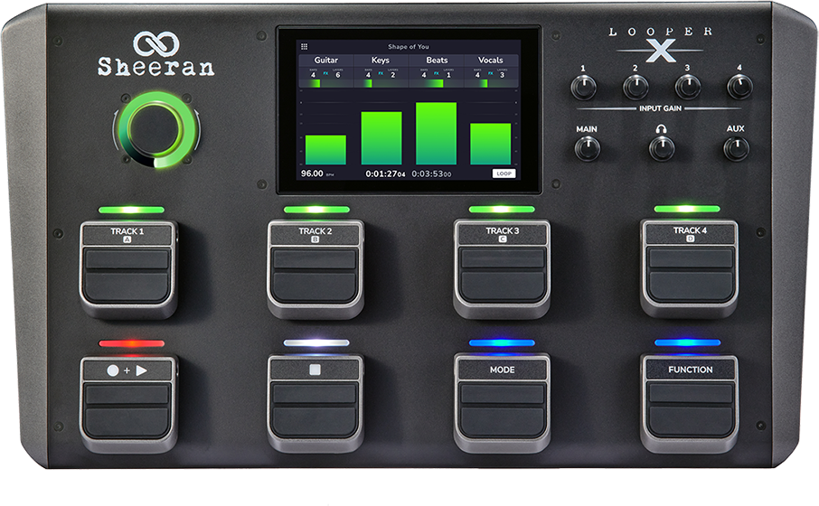 Sheeran loopers Looper X Looper effect pedal