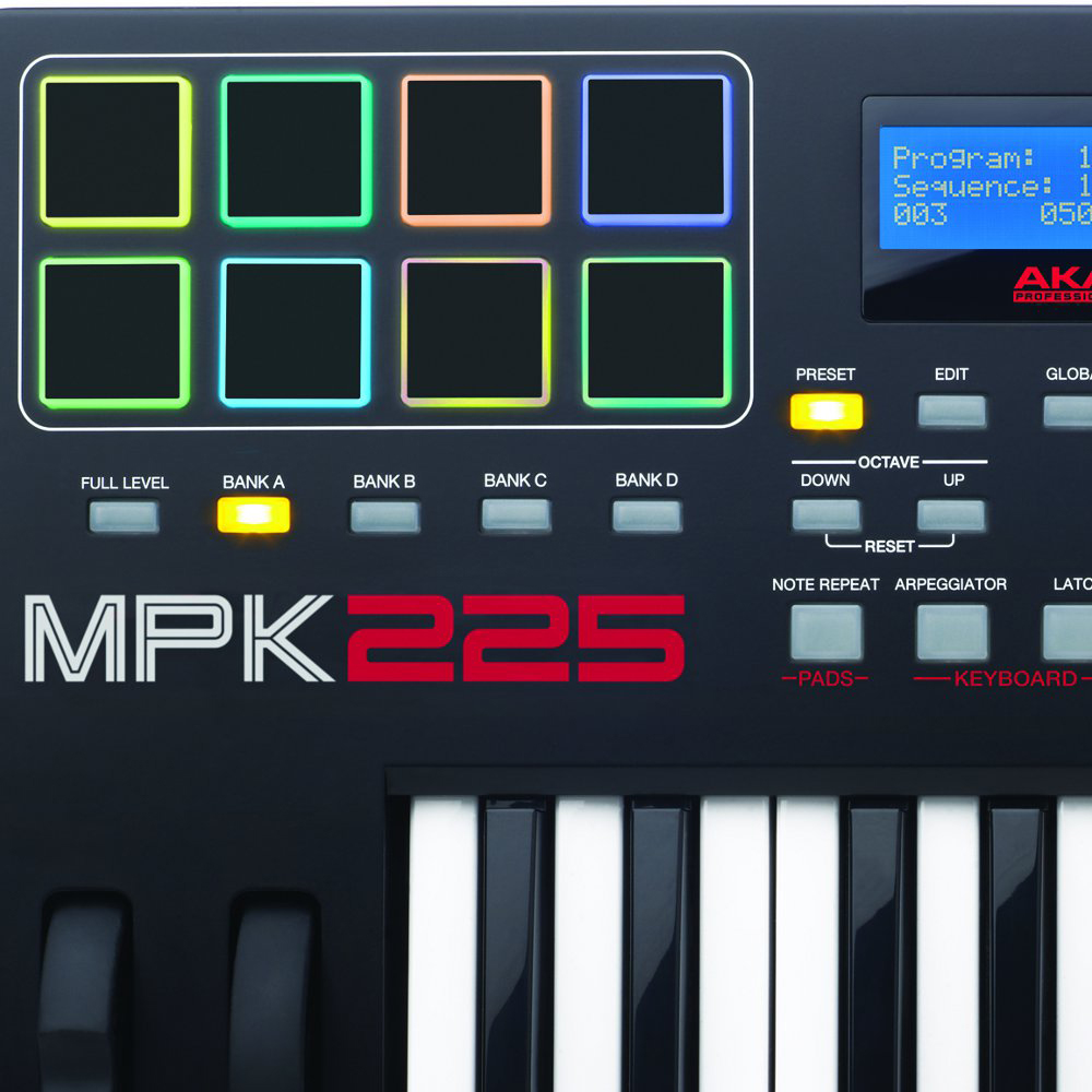Akai MPK 225 Controller-keyboard