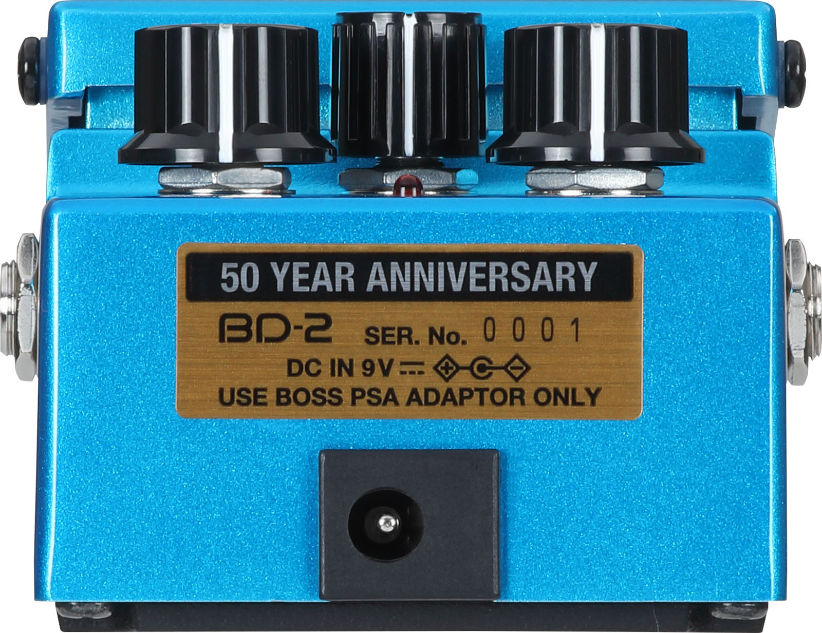 Boss BD-2-B50A Blues Driver 50th Anniversary Overdrive, distortion