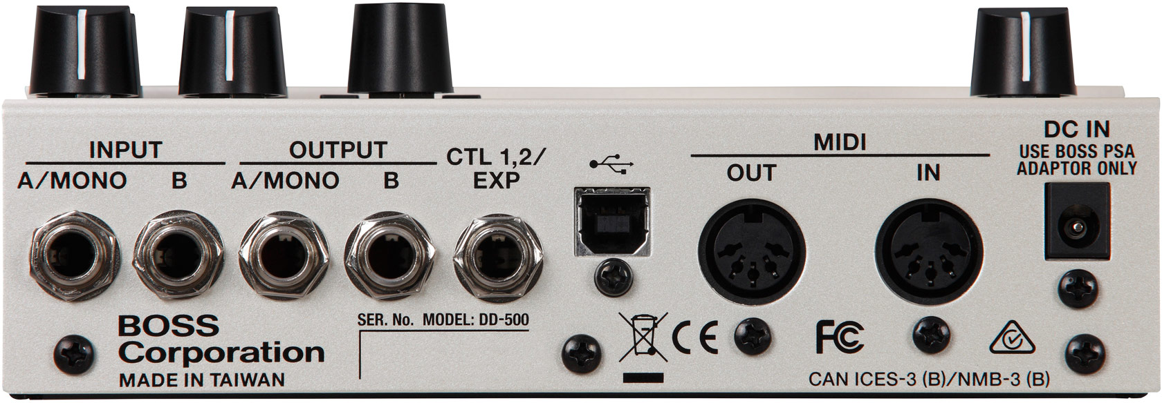 Boss DD-500 Reverb, delay & echo effect pedal