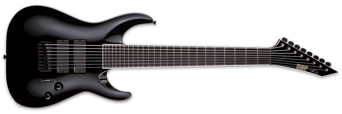 Esp Custom Shop Stephen Carpenter STEF B-8 - black Signature
