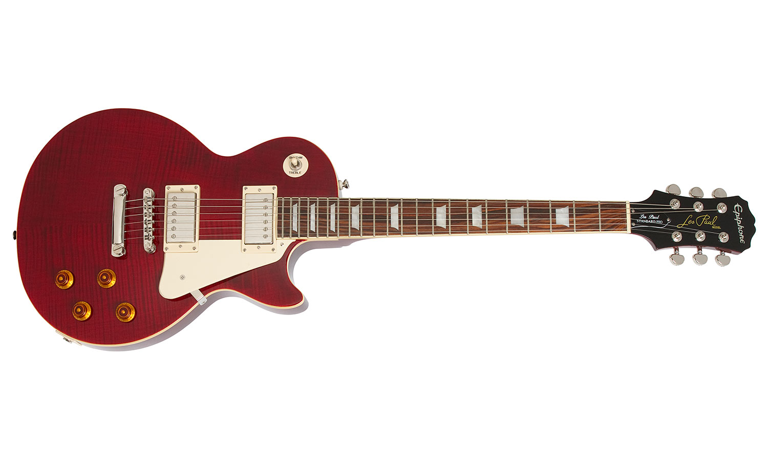 Epiphone Les Paul Standard Plus Top Pro - wine red Single cut