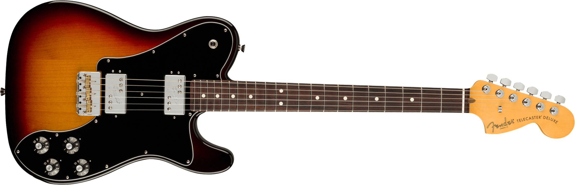Fender American Professional II Telecaster Deluxe (USA, RW) - 3