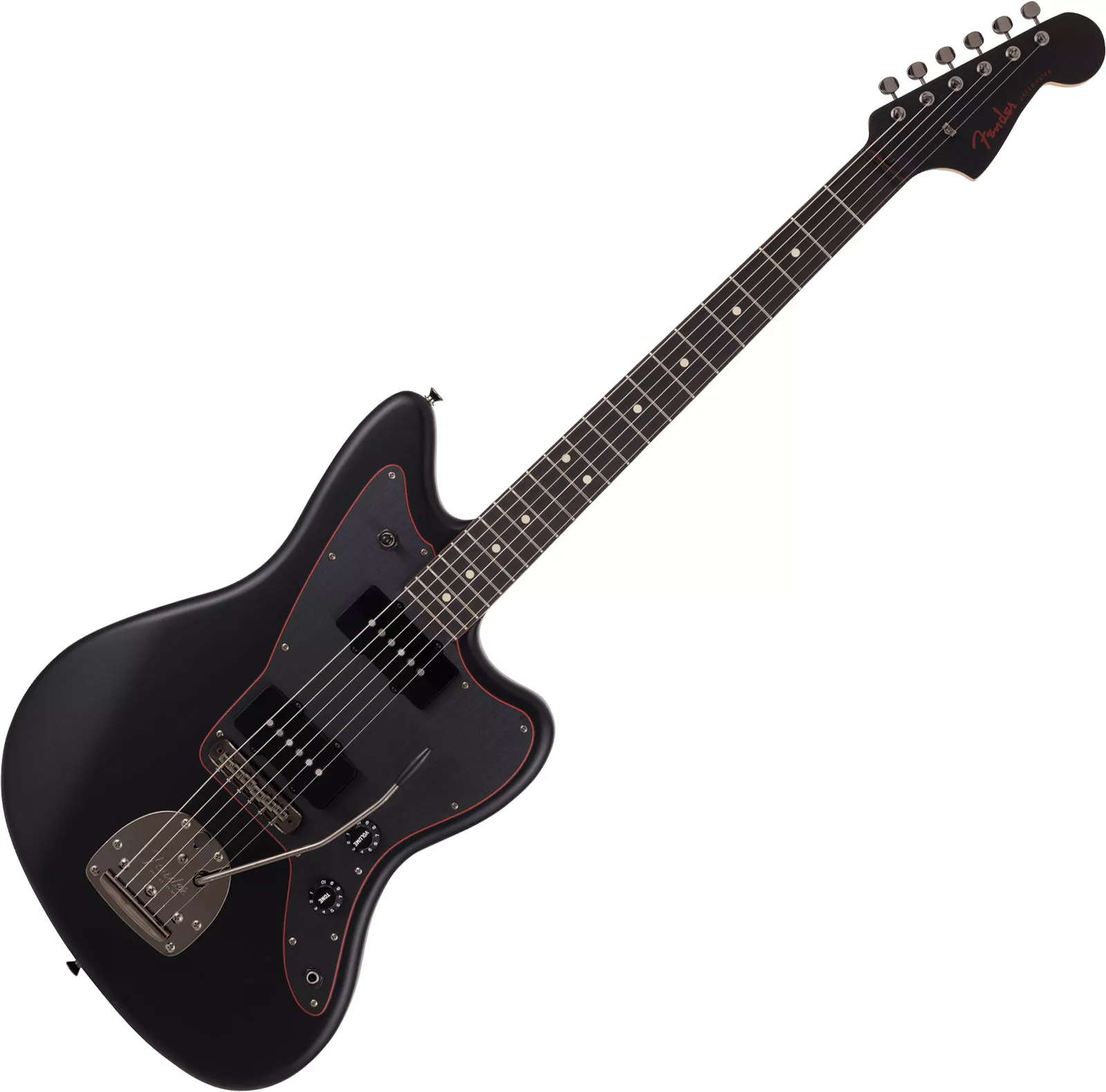Fender Made in Japan Hybrid II Jazzmaster - satin black Retro rock