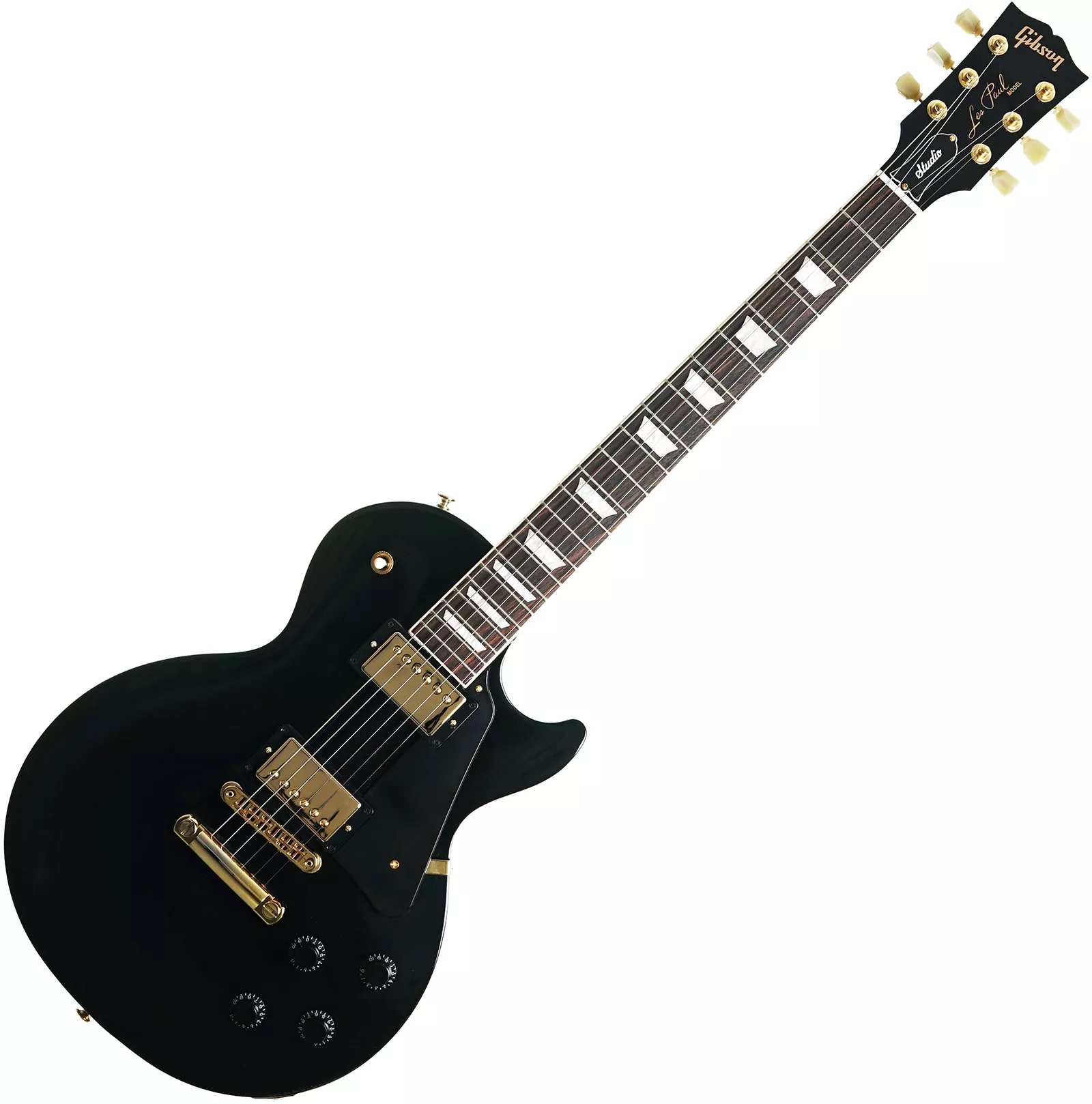 Gibson Modern Les Paul Studio Gold Hardware - ebony Single cut