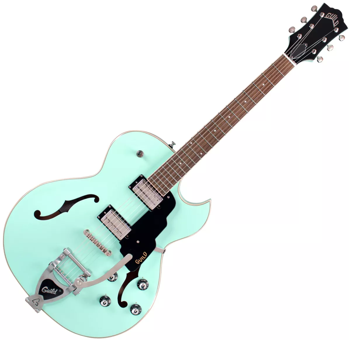 Guild Starfire I SC Newark ST - seafoam green Semi-hollow electric