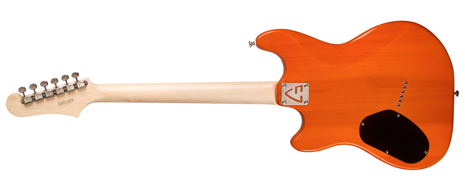 Guild Surfliner - sunset orange Retro rock electric guitar