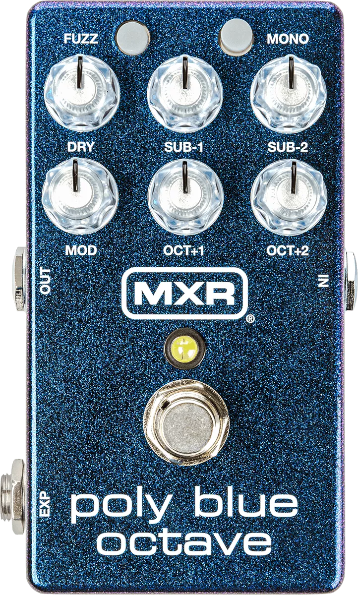 Mxr Poly Blue Octave M306 Guitar synthesizer