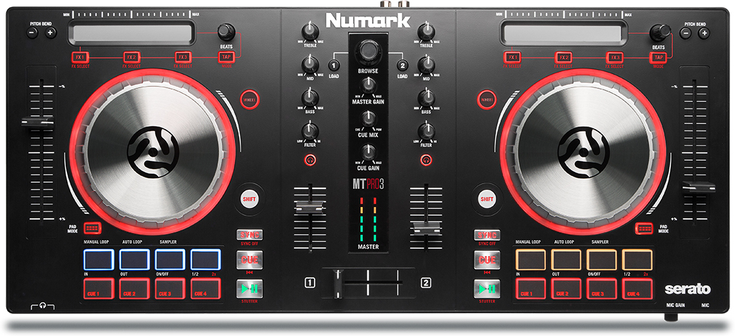 Numark Mixtrack Pro III Usb dj controller