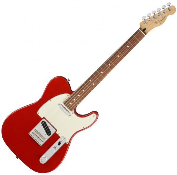Fender Player Telecaster (MEX, PF) - sonic red Tel shape electric