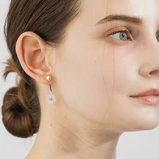 SAKURA2026 PIERCED EARRINGS (SV)(2SP0918)SV925 ピアス｜スター