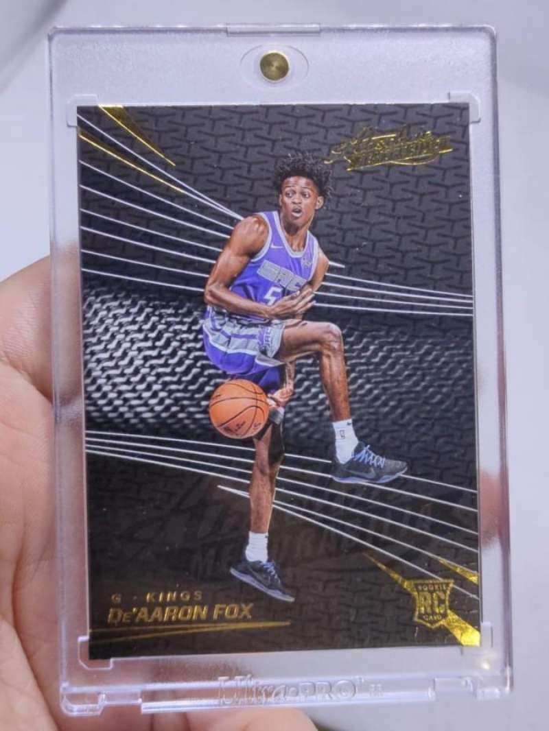 NBAカード DeAaron Fox absolute RC auto NBAカード DeAaron Fox