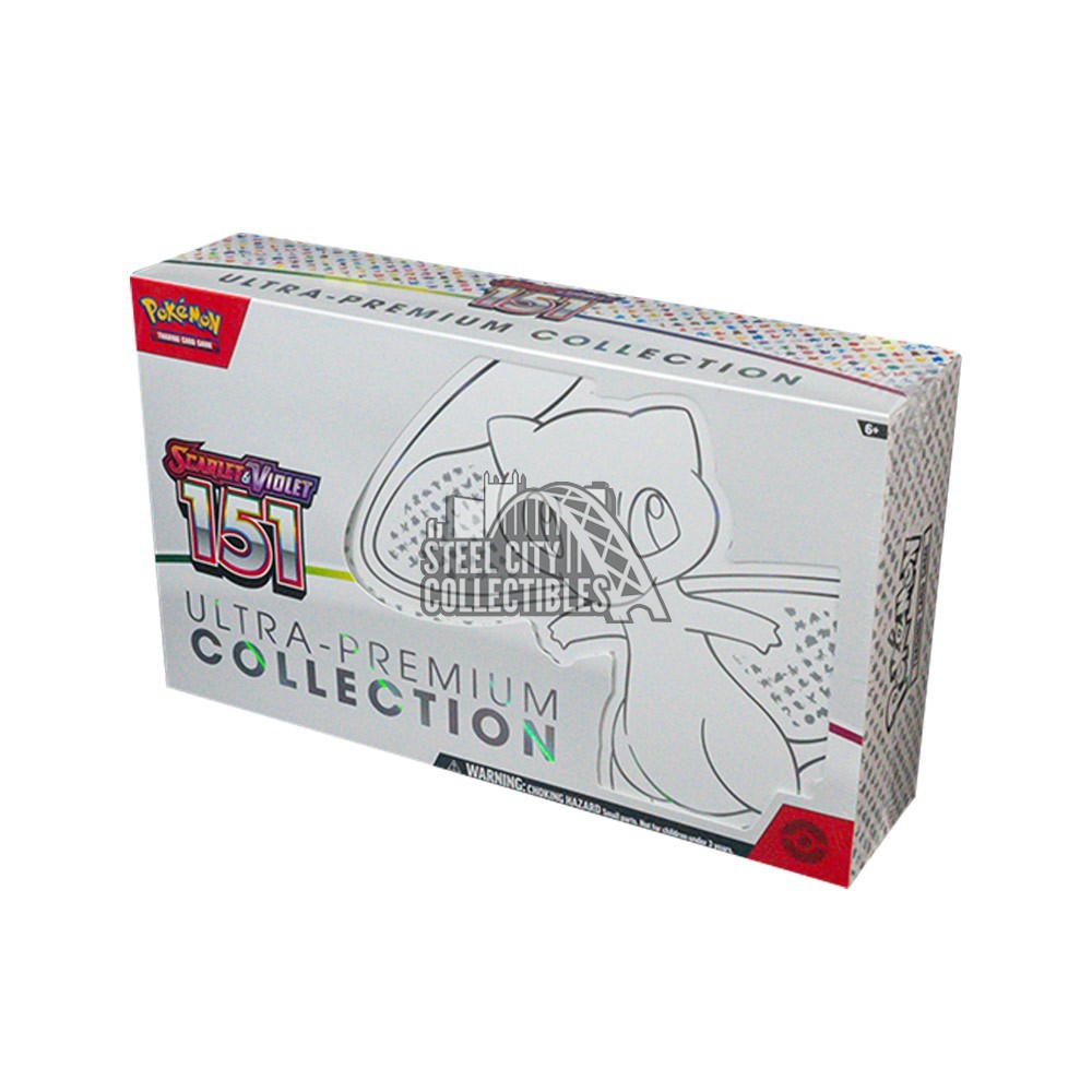 Pokemon Scarlet & Violet 151 Ultra Premium Collection 4-Box Case