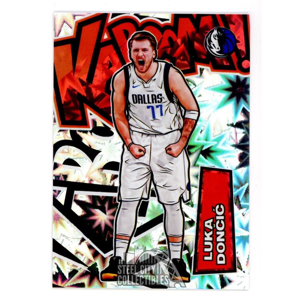 Luka Doncic 2021-22 Panini Crown Royale Basketball Kaboom Card #1