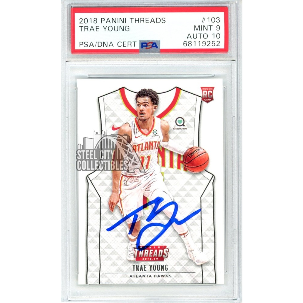 2019 NBAカード Trae Young サイン 10シリ 2019 NBAカード Trae Young