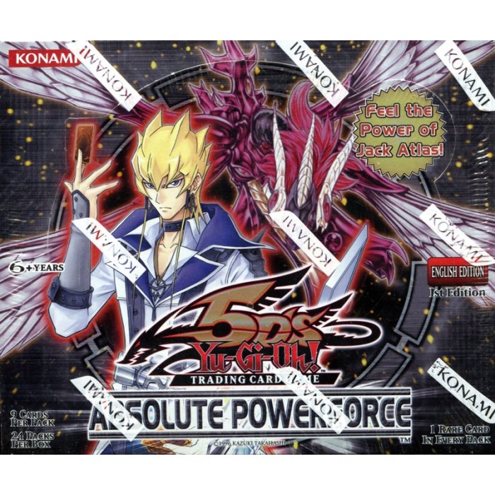 Konami Yu-Gi-Oh Absolute Powerforce 1st Edition Booster Box