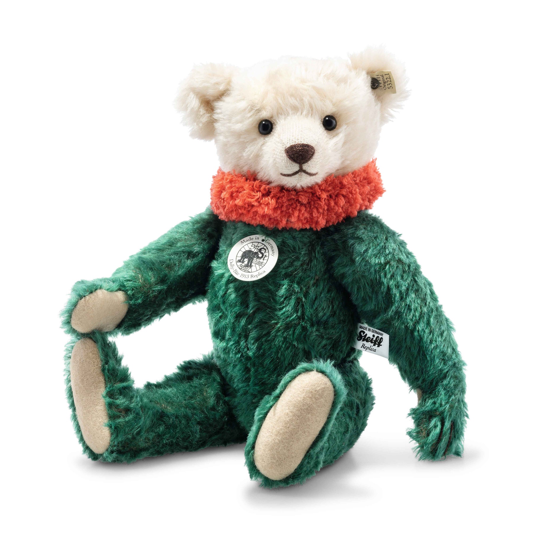 Dolly bear replica 1913 , 32 cm, khaki - Steiff.com