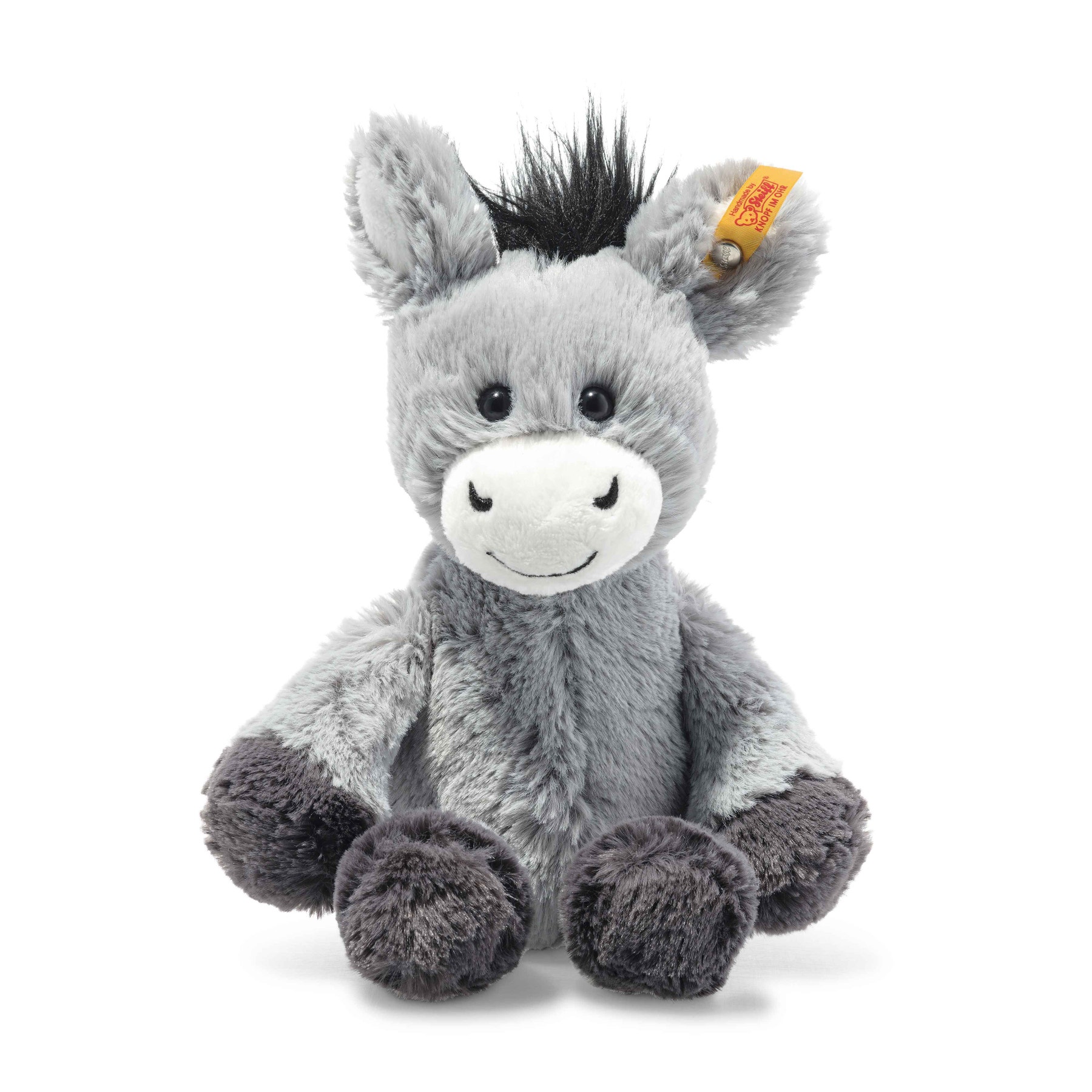 Dinkie donkey, 20 cm, light grey - Steiff.com