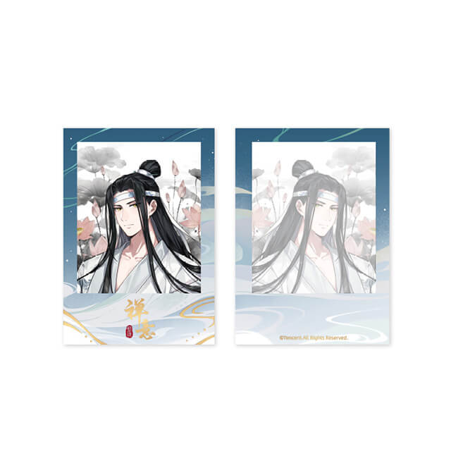 魔道祖師 藍忘機 魏無羨 SNS風クリアカード 特典 セット Amazon.co.jp