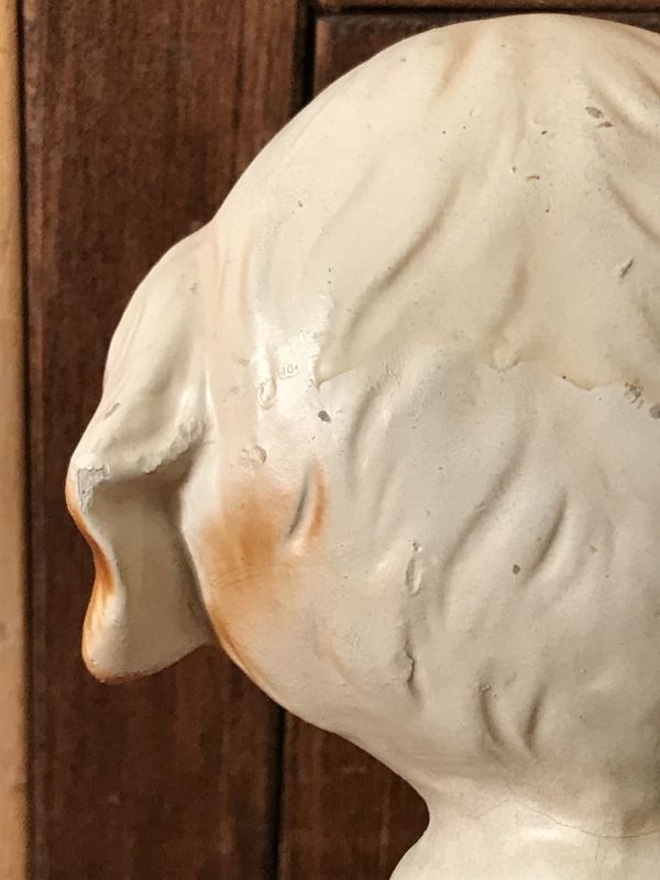 Big Eye “Gig” Sad Dog Paper Mash Figure ビッグアイ ビンテージ