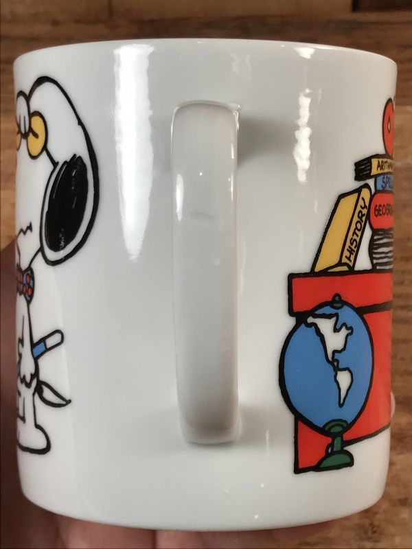 Peanuts Snoopy “Study” Ceramic Mug スヌーピー ビンテージ