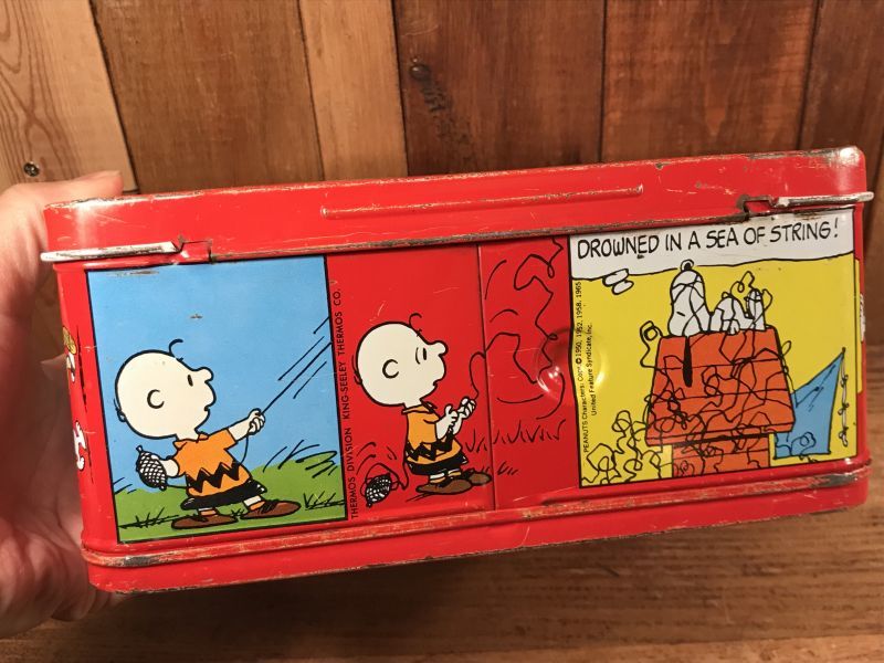 Thermos Peanuts Snoopy Metal Lunch Box スヌーピー ビンテージ
