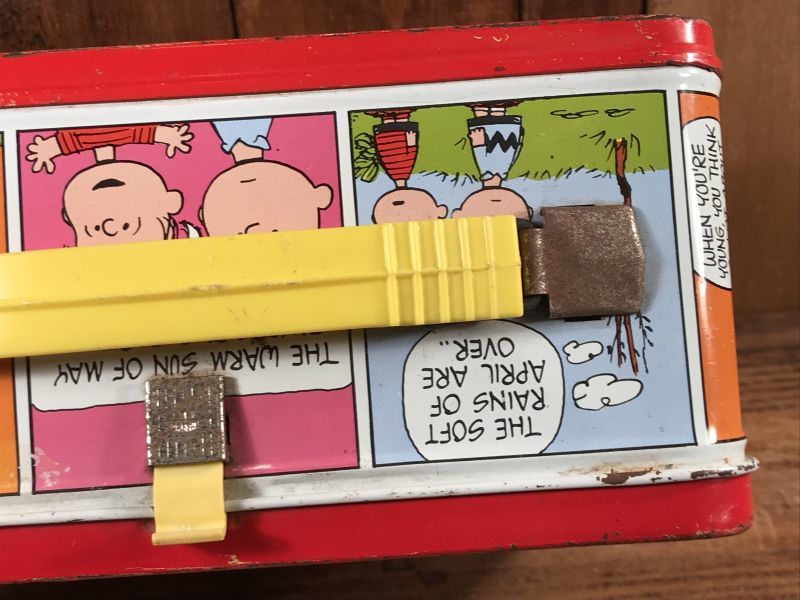 Thermos Peanuts Snoopy Metal Lunch Box スヌーピー ビンテージ