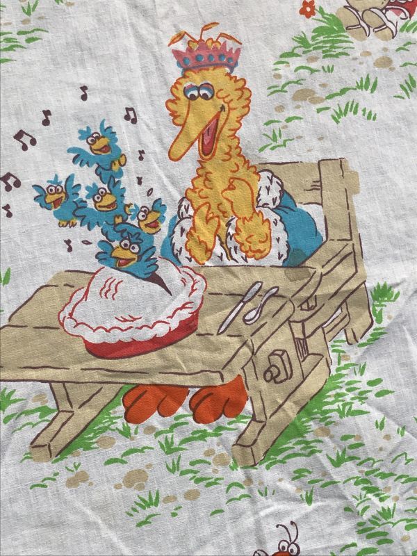 Sesame Street “Mother Goose” Box Sheet セサミストリート ビンテージ