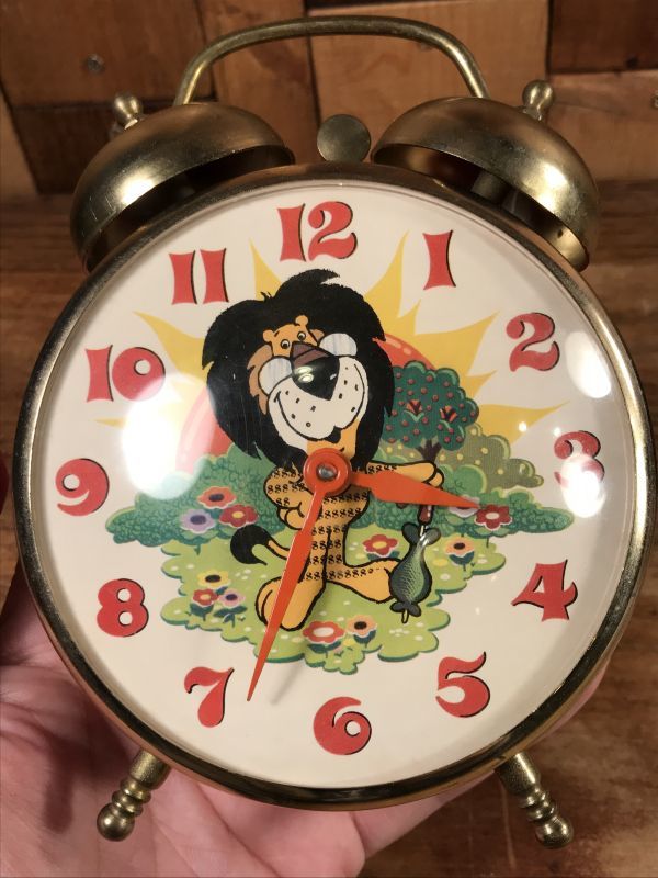 Huberts Lion Alarm Clock ヒューバートザライオン ビンテージ