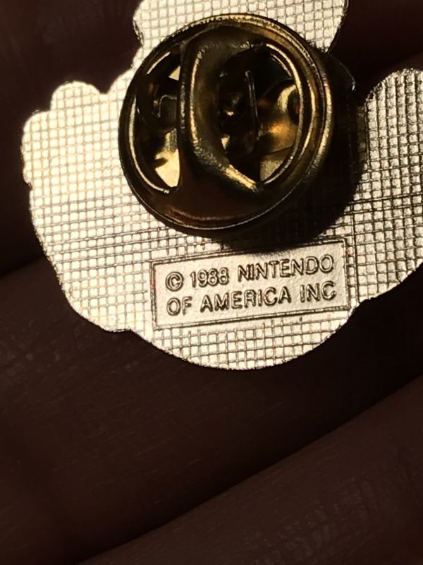 Nintendo Of America Super Mario “Fall On One's Backside” Pins