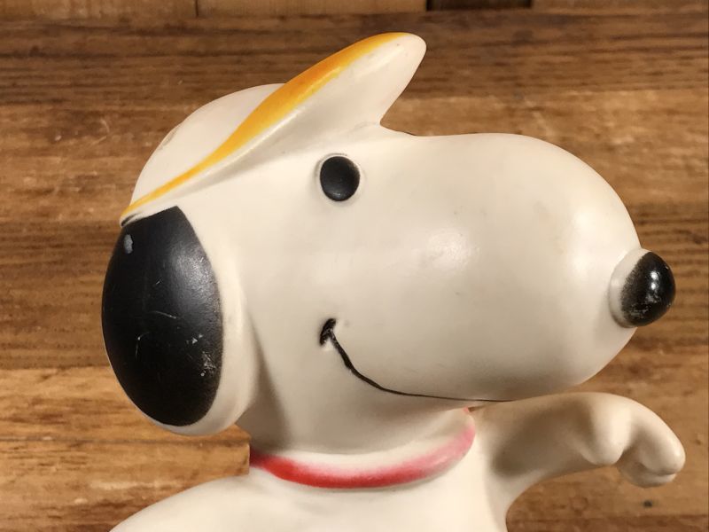 Peanuts Snoopy Tennis Coin Bank Doll スヌーピー ビンテージ コイン