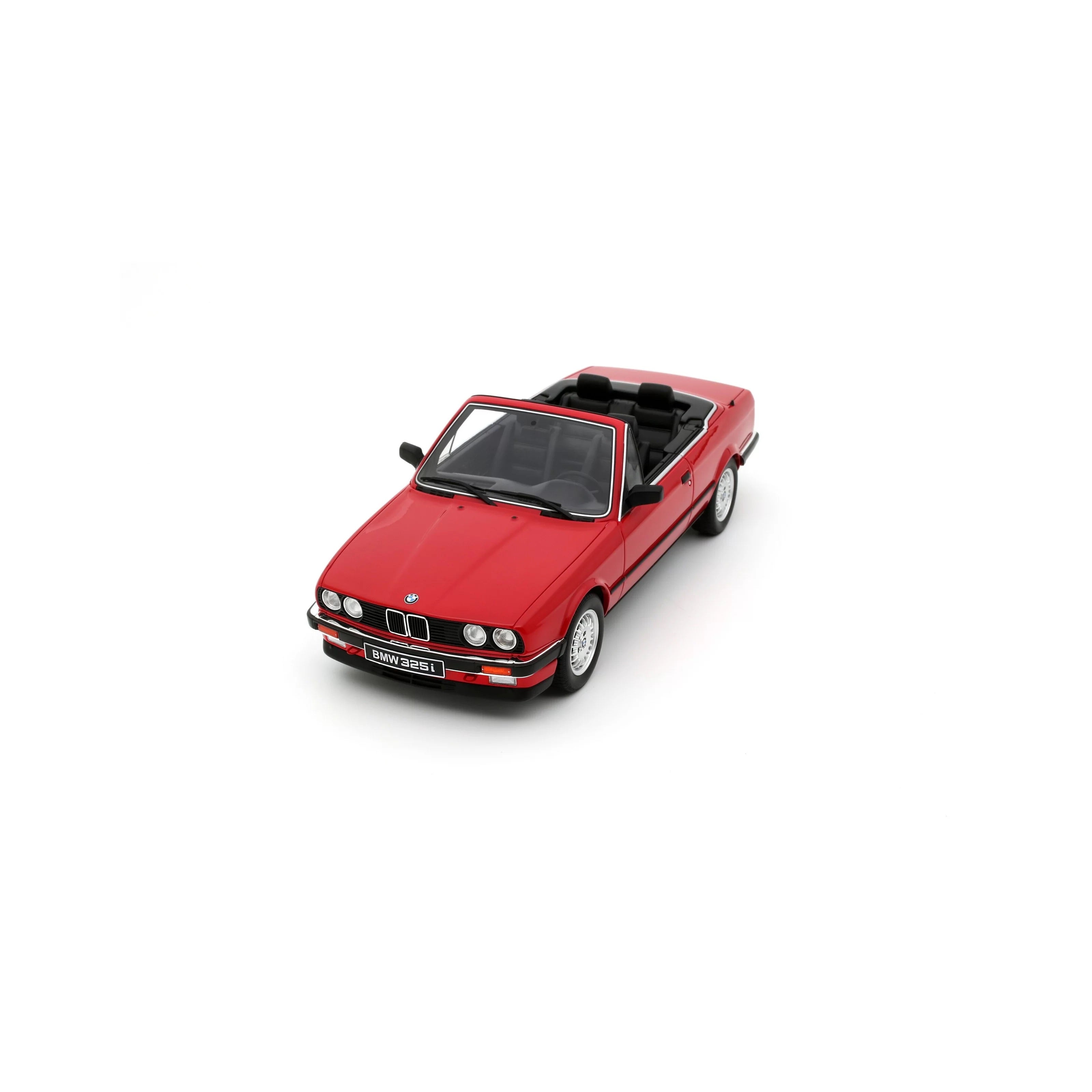 Otto 1986 BMW E30 325i Convertible Bright Red 1:18 – STM Diecast