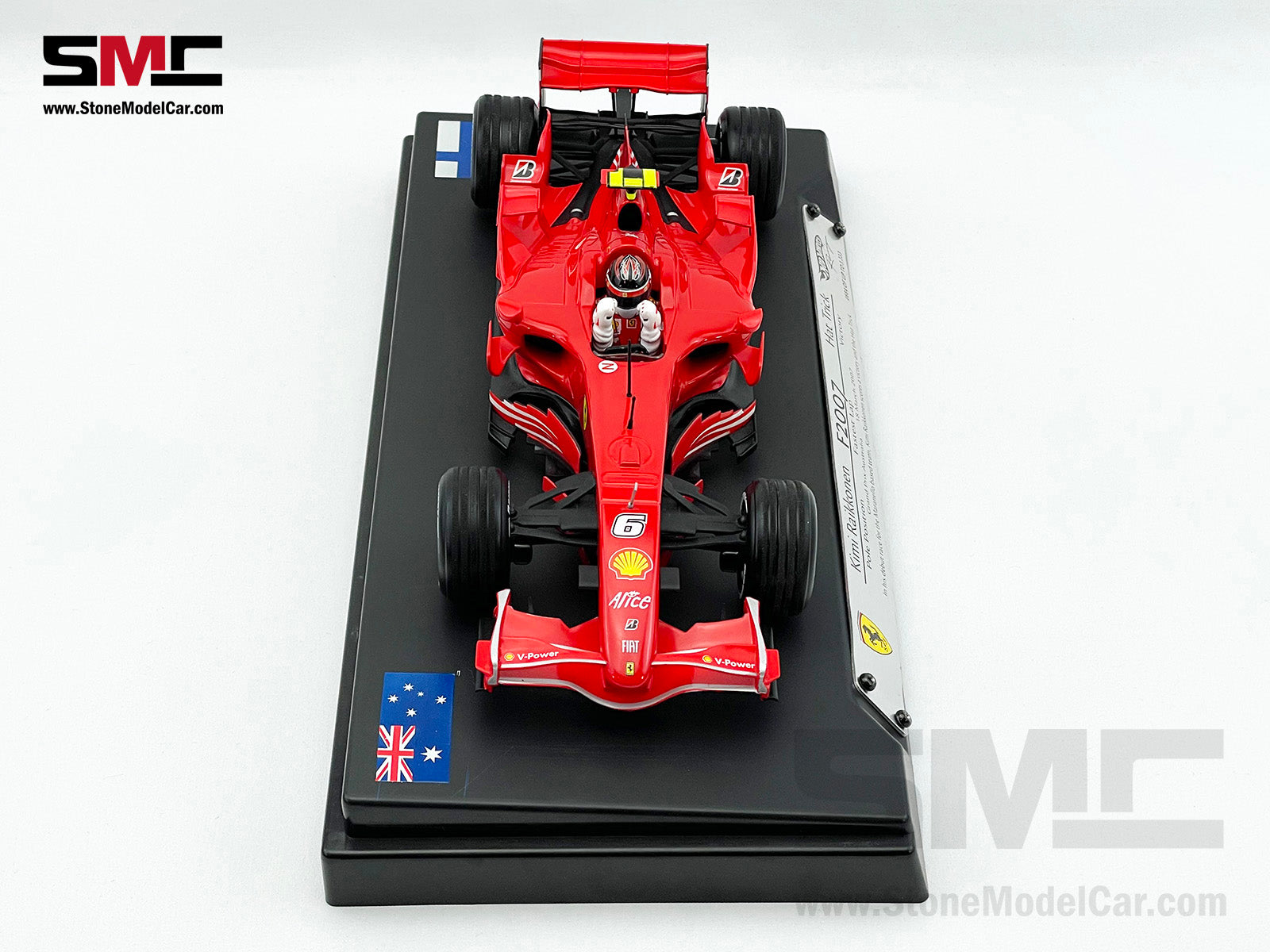 Pre-Owned] Ferrari F1 F2007 #6 Kimi Raikkonen Australia GP Hat